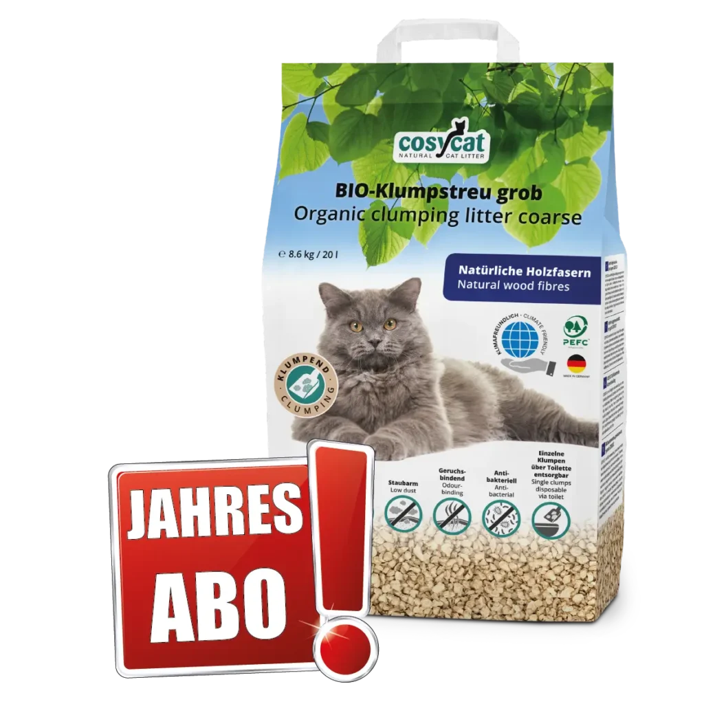 COSYCAT BIO-Klumpstreu GROB_20L_abo